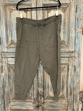 GAP Olive Drawstring Jogger Pants